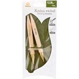 Спицы круговые "Knina Swivel" 12мм/60см, бамбук, натуральный, Tulip, KS-601200