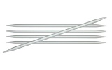 Спицы чулочные "Basix Aluminum" 5мм/15см, KnitPro, 45107