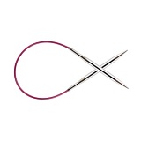 Спицы круговые укороченные "Nova" 2мм/25см, латунь с гальваническим покрытием, KnitPro, 10971