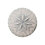 Пуговица на ножке, размер 15мм, металл/пластик, Union Knopf by Prym, U0453848015004601-10