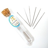 Иглы ручные для аппликаций (широкое ушко), размер 0,46*33мм (№ 10), сталь, Tulip, THN-009e