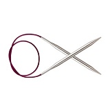 Спицы круговые укороченные "Nova" 4,5мм/50см, латунь с гальваническим покрытием, KnitPro, 10390